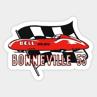 Vintage Bonneville Speedweek 1953 Sticker